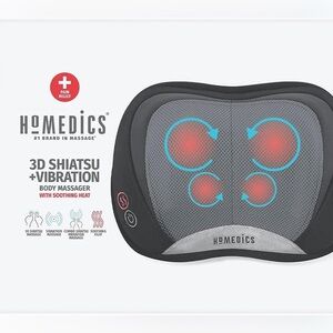 Like new‎ Homedics 3D Shiatsu and vibration massage pillow